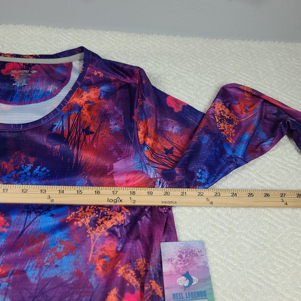 Reel Legends Fishing UPF shirt size XL boating performance outdoors Vacay - Picture 4 of 11